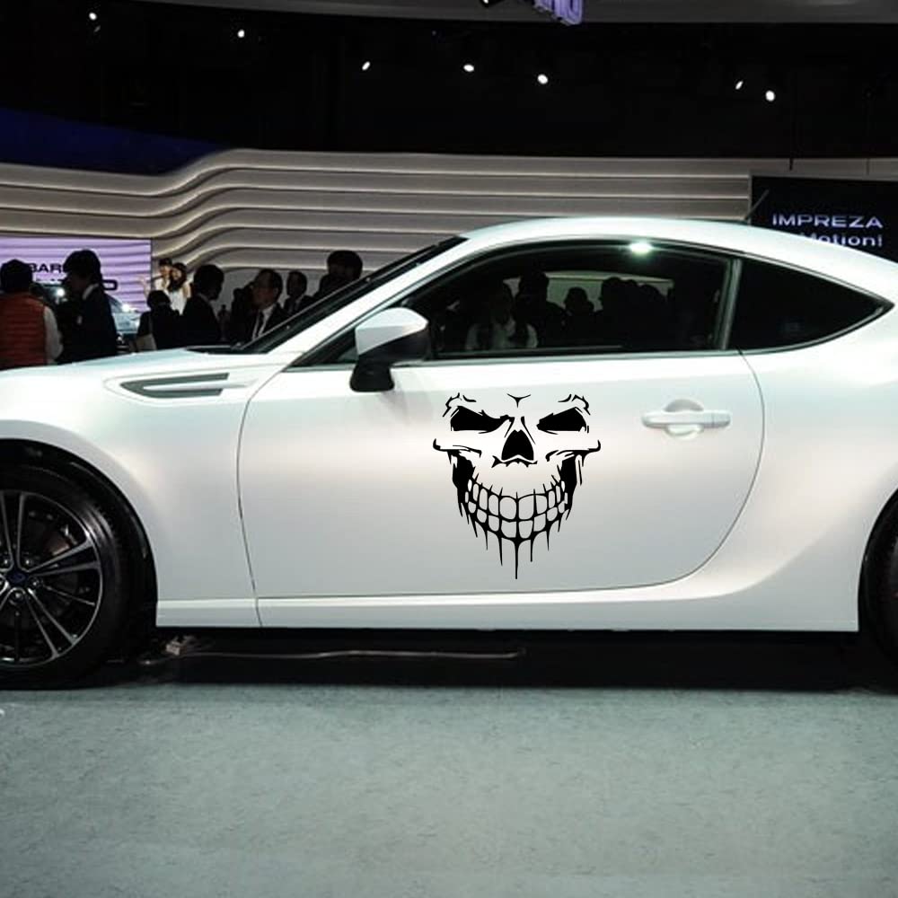 Funny Suv Skeleton Skull Fear Car Body Sticker Vinyl Decal Car Window Bumper Car
