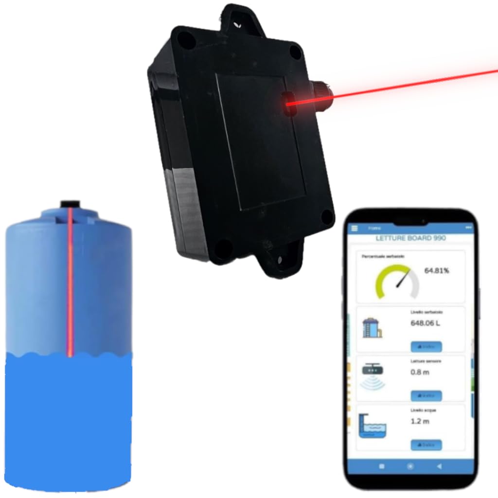 Sensore livello serbatoio WiFi - Made in Italy