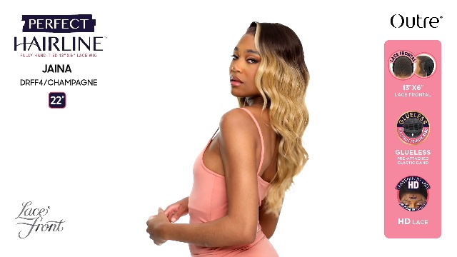 Amazon.com : Outre Lace Front Wig - Perfect Hair Line 13X6 - Jaina