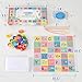 Magnetic Wooden Fishing Game – Interactive ABC Alphabet, Numbers, Shapes & Colors 4-in-1 Learning Board | Montessori Educational Toy for Kids | Complete Set with 36 Fish, 2 Poles & Wooden Board