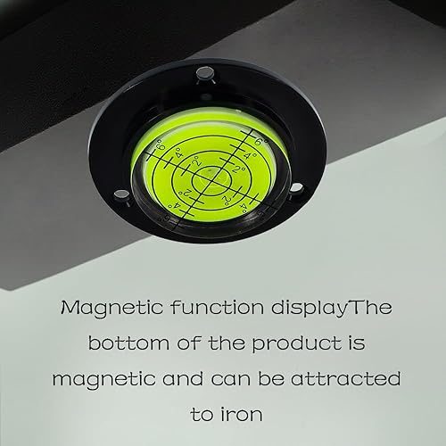 Miniatura 7 de Instrumento de nivel universal Cuenta horizontal Instrumento horizontal Nivel de burbuja horizontal Cinturón Posicionamiento Agujero a través de