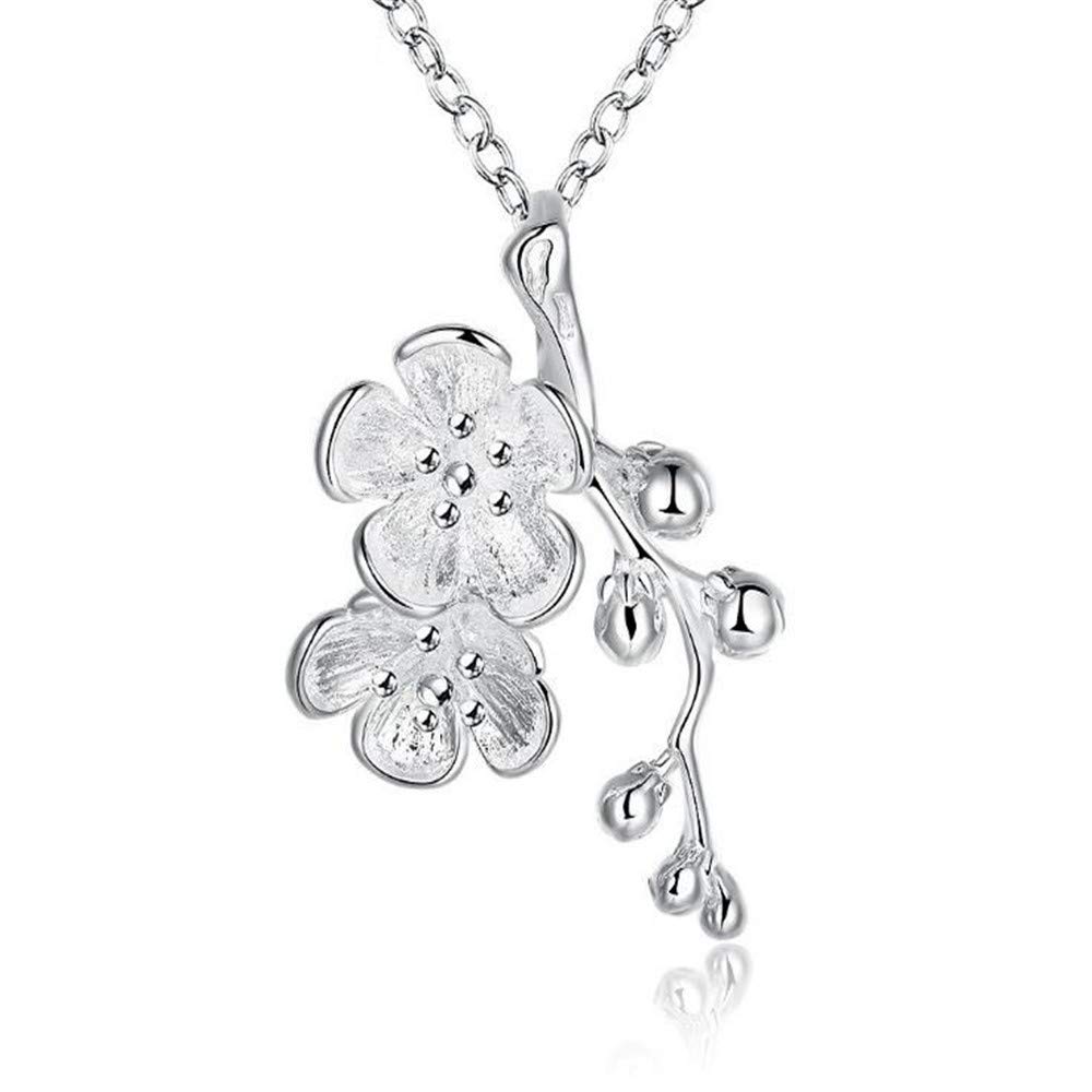 Collier pour dames de mode prune : Pendentif bijoux faits à la main pour fête 45CM - 7