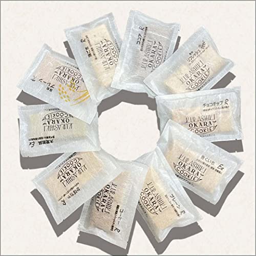 お試し個包装 10種セット 倉敷おからクッキー（味はおたのしみ）1個包装4入りのサムネイル