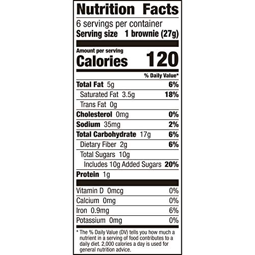 LÄRABAR Kid Chocolate Brownie Bars, Gluten Free, Whole Food Snack Bars, 6 Count