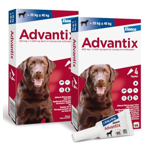 Advantix Spot-on für mittelgroße Hunde