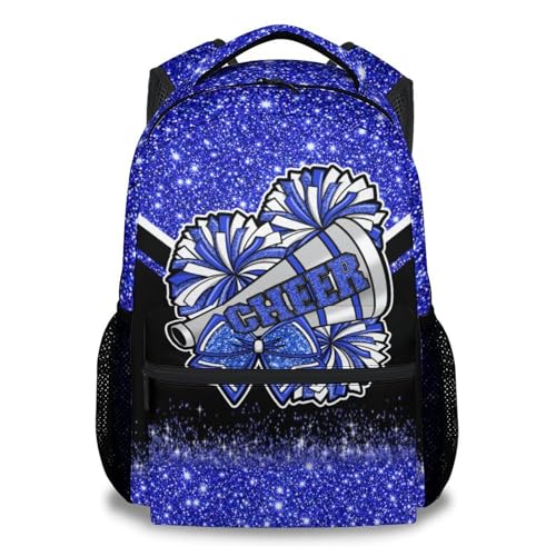 NICEFORNICE School Backpack for Girls - Cheer Backpacks for Cheerleading 17 Inch Large Capacity Cheerleader Bookbag Gifts for Middle School