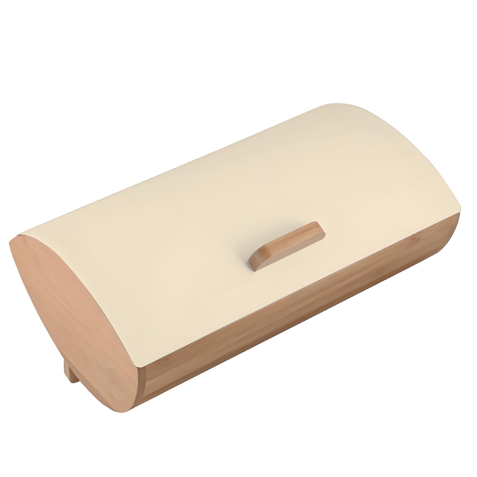 our fave Spacious Loaf Storage Case Built with Breathable Wood Panels and Protective Metal Top Cupboard Planner