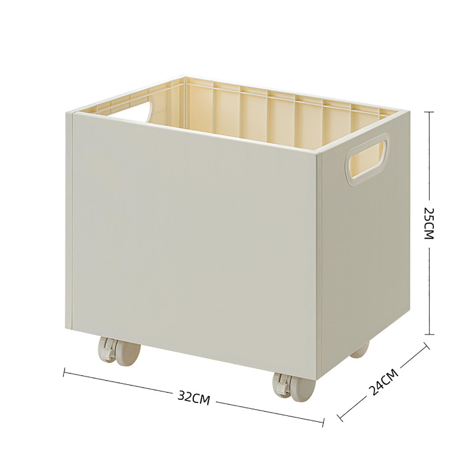 shenruifa Book Storage Box with Dual Side Handles Stackable 50kg Load Bearing Multifunctional Use File Storage Bins - Image 3
