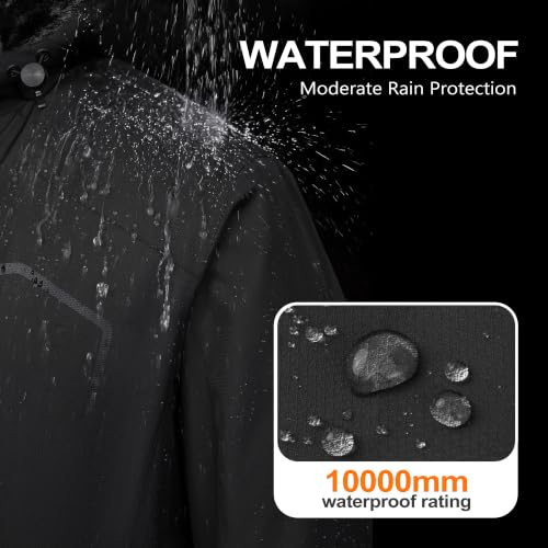 Image of Mens Winter Coats Puffer Waterproof Ski Insulated Jacket | Warm Jacket, Down Parka, Snowboard Jacket, Heavy Jackets, Winter Parka, Windproof Coat, Hiking, Camping, Working
