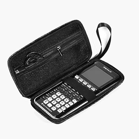AMSAMOTION CASE for Texas Instruments TI-84 Plus TI-83 Plus CE Color Calculator, Storage Holder for Casio TI-89 fx-9750GIII TI-30XS Travel Hard Case Carrying Protective Cover Storage Bag Cover