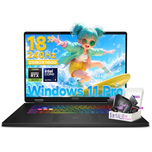 Image of msi Crosshair 18 Gaming Laptop Ultra 9 275HX RTX 5070 64GB | 1TB 18 inch 240Hz