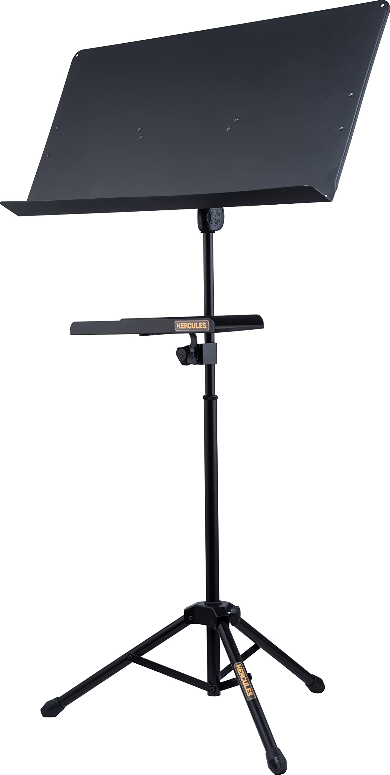 Hercules Orchester-Dirigentenpultset, Zubehörablage, Tasche, Quik-N-EZ