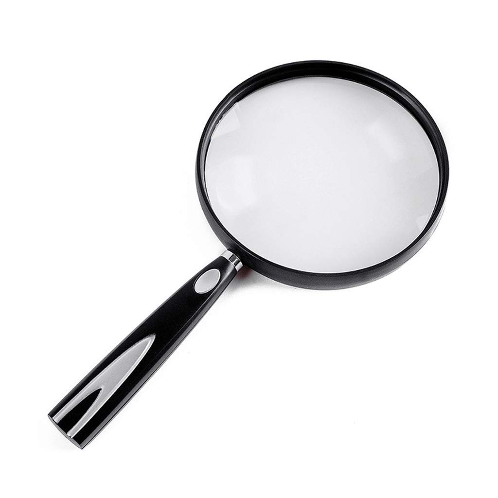 SaryEdge Magnifying Glass,Educational,Research, Handheld 6X Lens Reading Aids Magnifiers for Books, Maps, Coins, Jewellery, Crafts,