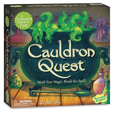 Peaceable Kingdom : Strategy Game : Cauldron Quest Cover