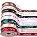 Produktbild Individuell bedrucktes Ripsband, festes Stoffband für Geschenkverpackungen, Stuhlschärpe, Valentinstag, Hochzeit, Geburtstag, Party, Dekoration, Haarblumen, Basteln, Nähen (50 mm Band, 45,7 m Druck)