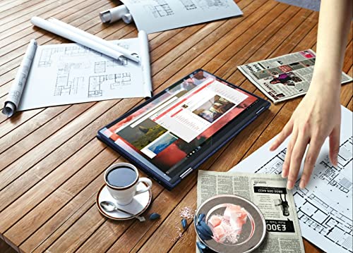 2022 Lenovo Yoga 6 13.3" Touchscreen 2 In 1 Notebook, Fulll Hd Ips Touch Laptop, 8- Core Amd Ryzen 7 5700U, 16Gb Ram, 1024Gb Ssd, Amd Radeon Graphics, Backlit Kb, Win11 Home, Abyss Blue, W/ Stylus Pen #TOP5