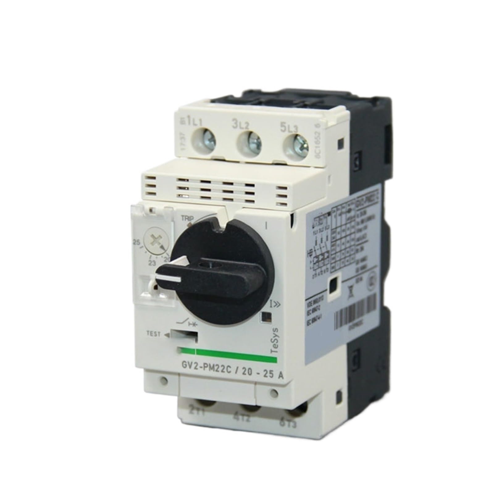 Disjoncteur de moteur de protection contre les surcharges thermiques GV2-PM22C 20-25A