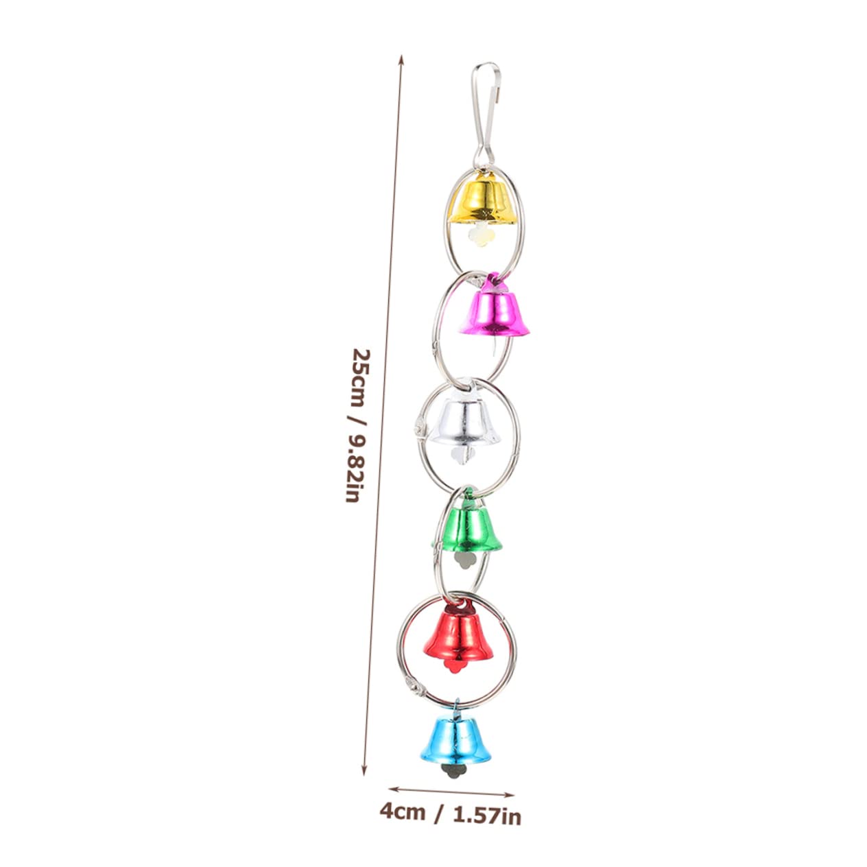BESPORTBLE 9pièces Jouets Suspendus pour Perroquets Accessoires De Cage à Oiseaux Jouets à Mâcher pour Oiseaux De Jeu pour Exotiques