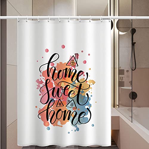 Rideau de douche textile 200x200 grand format imperméable anti moisissure