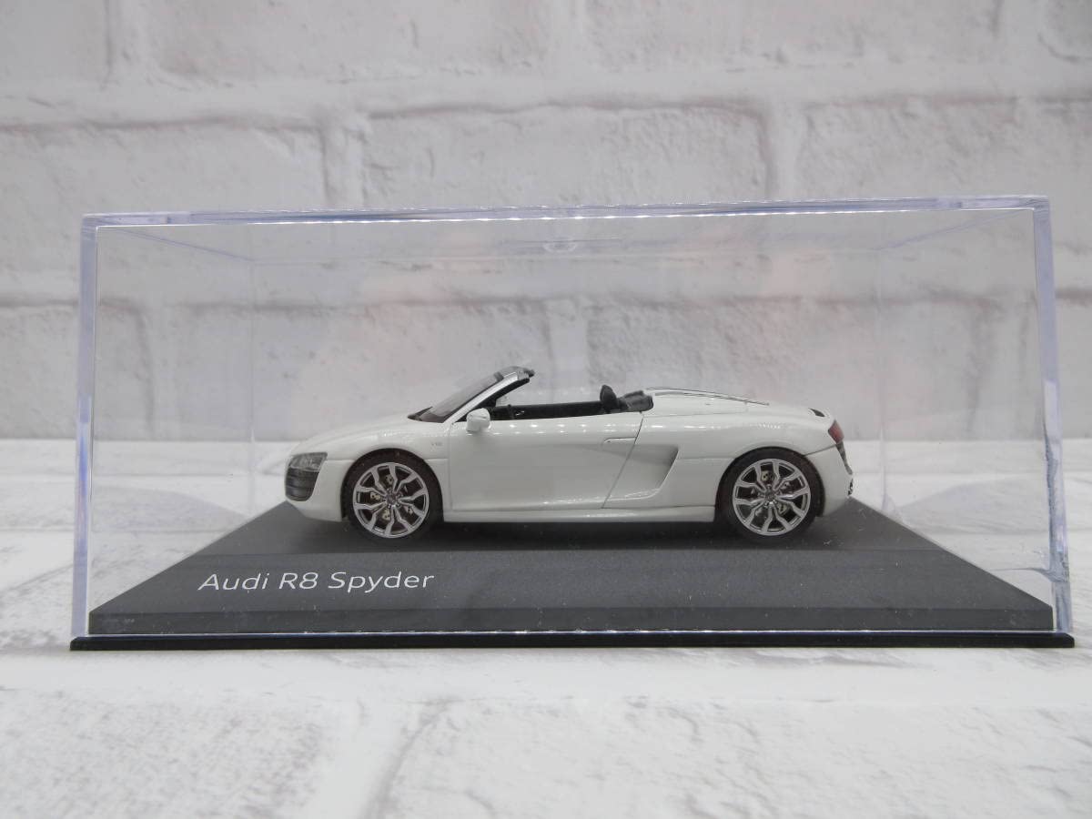 Amazon | ミニカー 1/43 アウディ R8 スパイダー Spyder アイビス