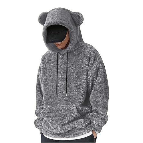 Sudadera de hombre para el descanso en casa y paseos casuales urbanos