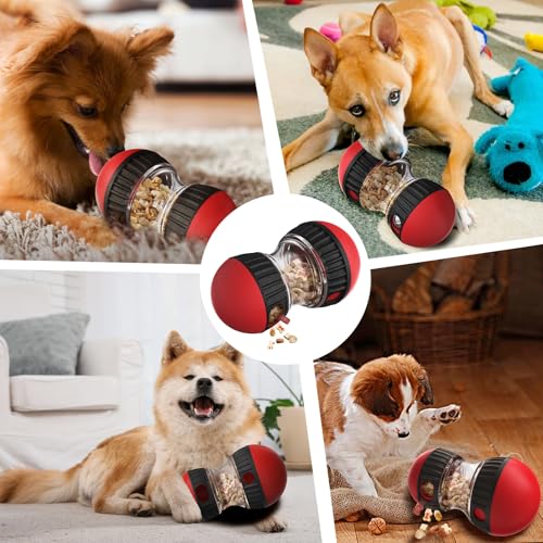 Dufuso Juguete Interactivo para Perros, Juguete Indestructible para Cachorros, Alimentador Lento para Perro Mejora la Digestión, Dispensador de Comida para Razas Grandes y Medianas - imagen 7