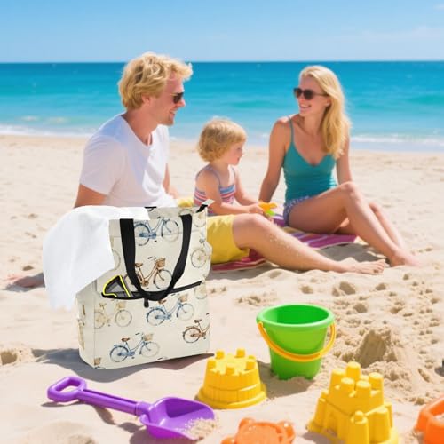 Bolsas de mano de estilo retro con práctico diseño para tus compras 7