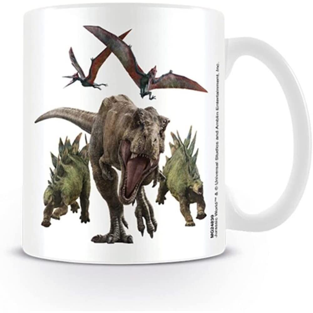 Gb Eye Multicolored Pyramid Jurassic World Fallen Kingdom (Dino Rampage) 11Oz
