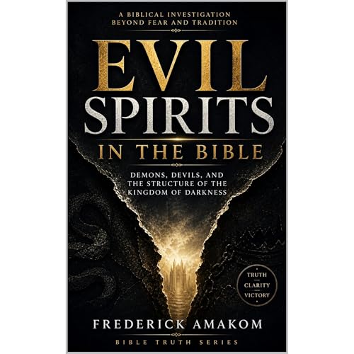 EVIL SPIRITS IN THE BIBLE Audiolibro Por Frederick Amakom arte de portada