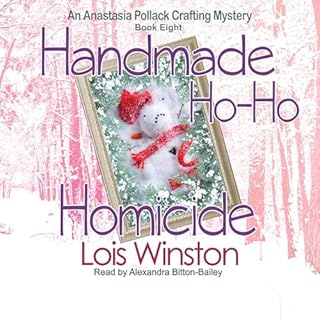 Handmade Ho-Ho Homicide Audiolibro Por Lois Winston arte de portada