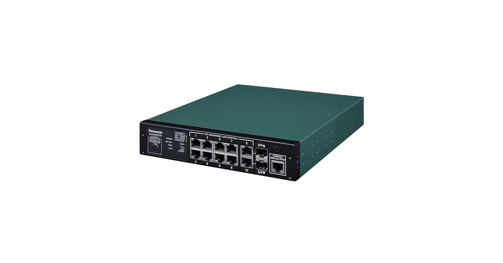 Panasonic　IPRQシステム８ポートネットワーク機材PN260893-A PanasonicIPRQシステム8ポートネットワーク機材PN260893-A
