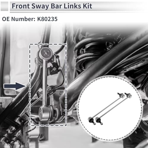 Barras estabilizadoras delanteras K80235 para BMW Serie 7 E38 1995-2001 3