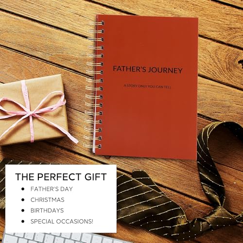 Dadjournallifestoryafamilyheirloomkeepsakewith275promptstosharehislifestorybookandmemoriesfathersdaybirthdaychristmasgiftforfatherstofilloutfortellme Urban Country Home Decor Dad journal life story a family heirloom keepsake with 275 prompts to share his life story book and memories fathers day birthday christmas gift for fathers to fill out for tell me urban country home decor