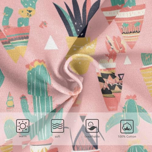 Wusikd Cacti Succulents Boys' Underwear Cotton Cute Boys Briefs Soft Toddler Underwear 2T3