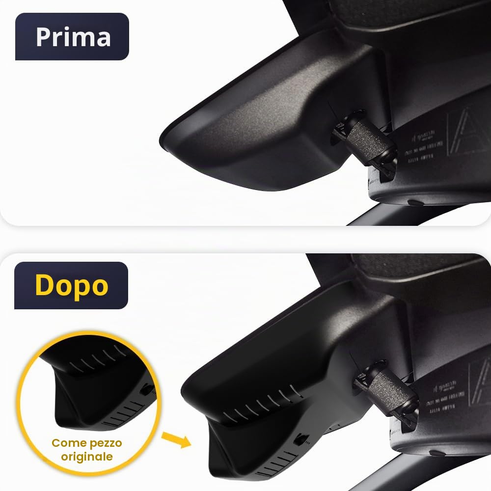 Fitcamx Dashcam 4K Compatibile con Lexus LBX 2024 2025 2026 (HD2-52090), OEM Aspetto Cameras per Auto, 2160P UHD Video WIFI, G-Sensor, Registrazione in Loop, WDR Car Camera, Plug&Play, Scheda da 64 GB