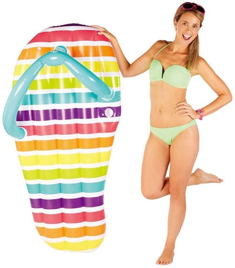 Amazon.co.jp: 浮き輪 大人用 子供用 可愛い ビーチサンダル 浮輪