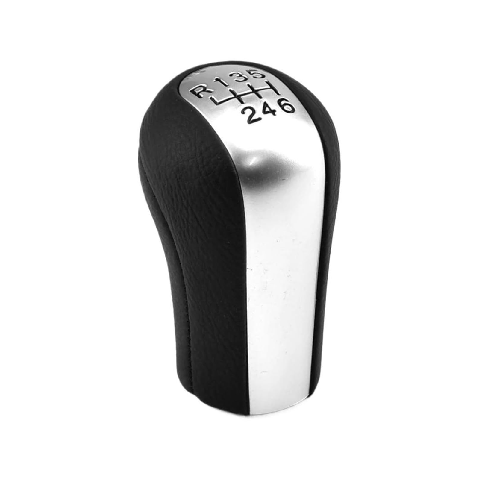 Jsyalmslw Silver 6 Gear Stick Knob For Toyota For Corolla Aygo Verso For Rav4 Upgrade