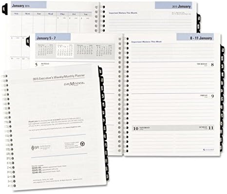 DayMinder AAGG54550 - At-A-Glance Weekly/Monthly Planner Refill