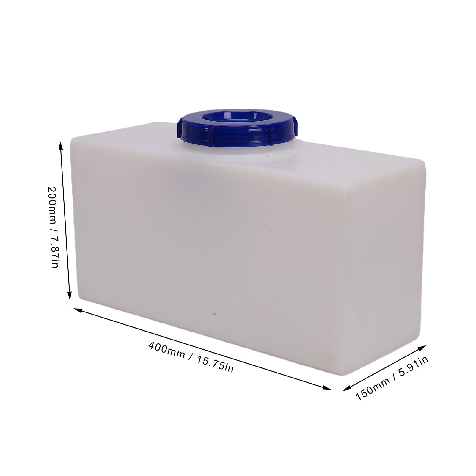 Serbatoio Acqua Dolce 3 Galloni, Contenitore per Roulotte, LLDPE per RV | Costruzione senza cuciture, antiurto, resistente al freddo, applicazione versatile, grande capacità
