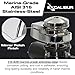 EXCALIBUR Vertical Windlass Anchor System - 900W 12V DC Motor, 1452 lbs Pulling Power, 316 Stainless Steel Housing, Chain 1/4 Inch HT G4 and Rope 1/2 Inch, for Boats up to 40 FT