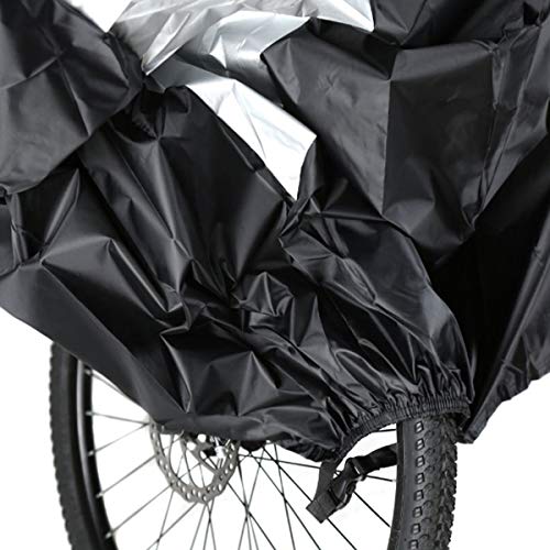 Wallfire Housse de vélo, Housse de Protection Contre Les intempéries Universelle imperméable Anti-poussière extérieure pour vélo - Image 7