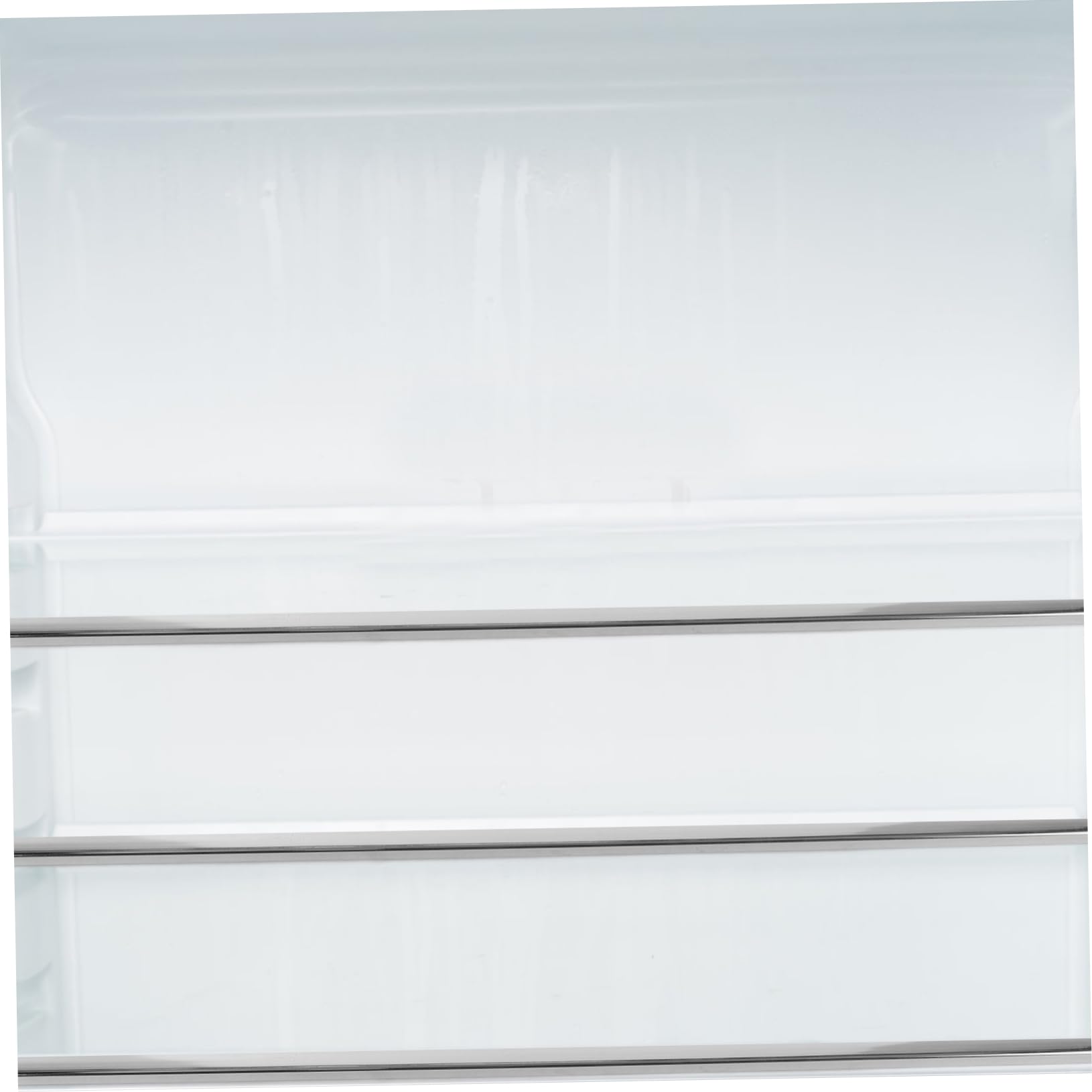 GALPADA Kühlschrank Einlegeboden aus Glas als Ersatz für Crisper Glas mit Robustem Kühlschrankeinsatz und Flexiblem Gemüsefach im Kühlschrank
