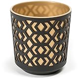KONZEPT Blumentopf 19 cm Durchmesser, großer Übertopf aus Kunststoff für Zimmerpflanzen ideal für Wohnzimmer, Küche und Balkon