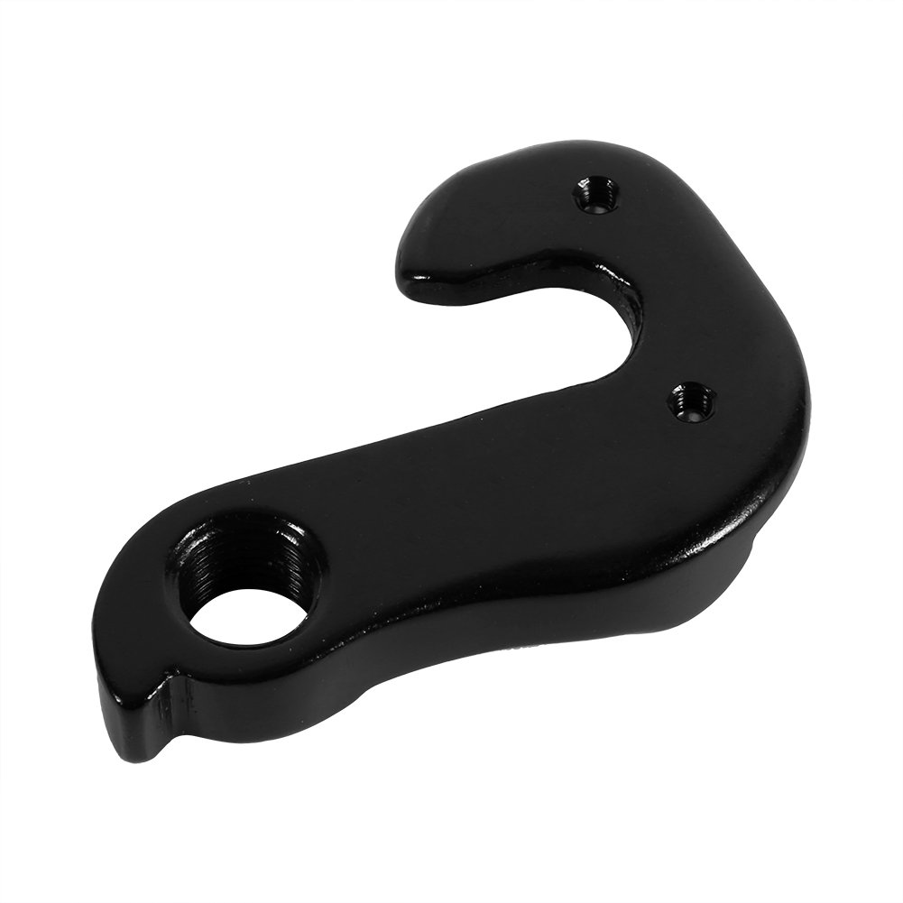 Adaptador de Cambio de Desviador de Cola de icleta ,2Pcs Gancho de Cola de Cambio de Ciclismo Aleación de Aluminio Suspensión de Mecanismo de Engranaje Trasero con Tornillo(4#)