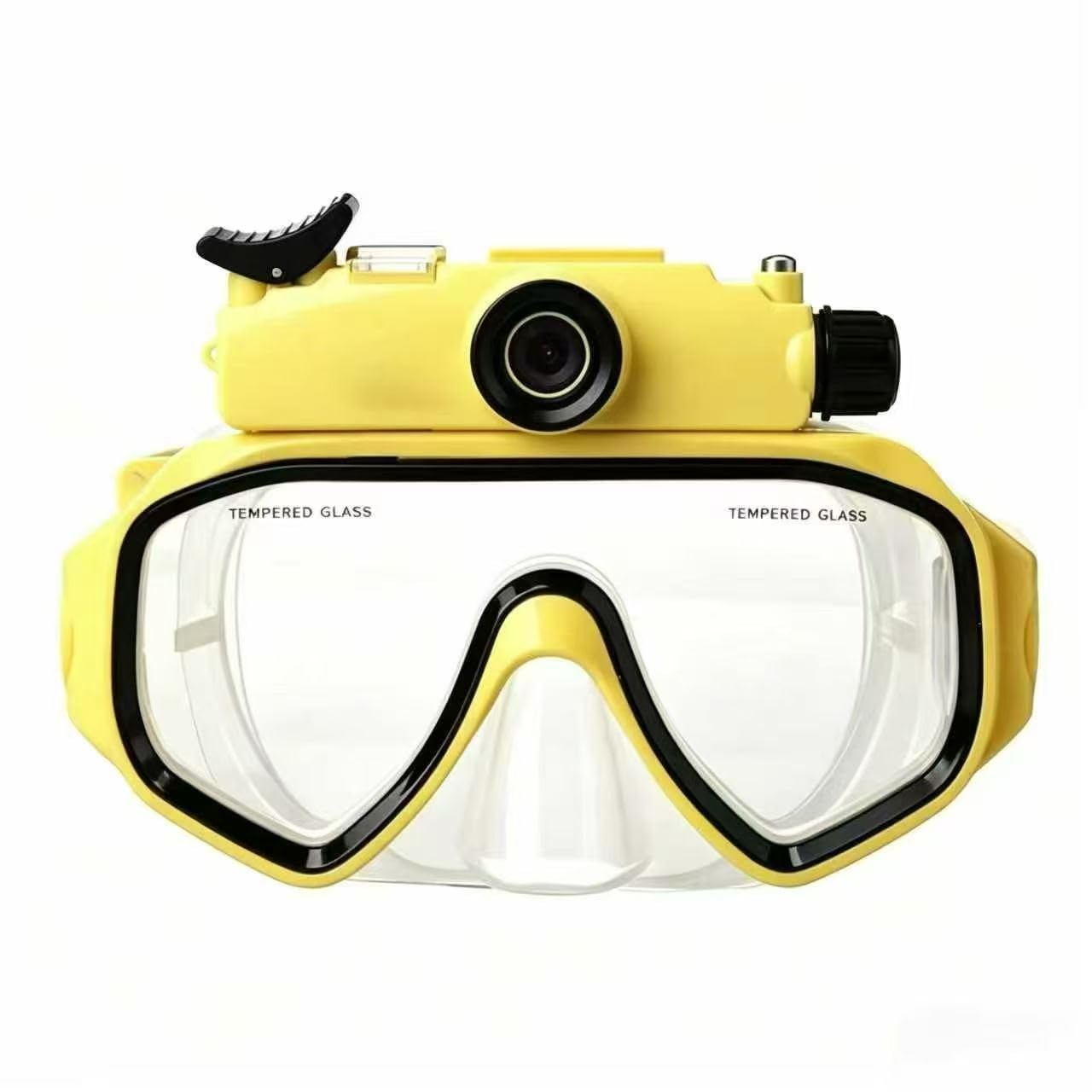 PUSOKEI Gafas de Buceo con Cámara, Impermeables hasta 15M