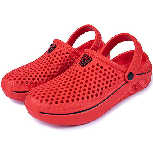 Preisvergleich Produktbild Brfash Clogs Pantoletten Sommer Hausschuhe Gartenschuhe Mesh Sandalen Home Slippers AntiRutsch Badeschuhe Strand Aqua Slippers für Damen Herren