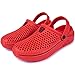 Produktbild Brfash Clogs Pantoletten Sommer Hausschuhe Gartenschuhe Mesh Sandalen Home Slippers AntiRutsch Badeschuhe Strand Aqua Slippers für Damen Herren