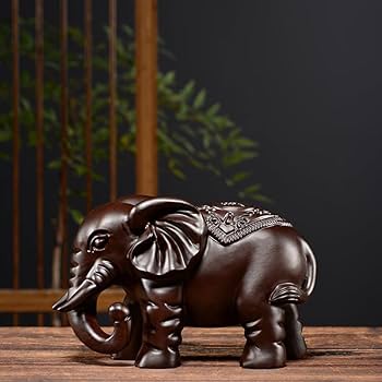 木製　象　置物　30cm 木製象の彫刻 30cm×30cm 彫刻 置物 ハンドメイド インテリア