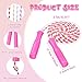 Aoriher Jump Rope for Kids Nylon Adjustable Weighted Braided Fitness Skipping Stripe Ropes with Plastic Handles 8.2 Feet for Christmas Outdoor Exercise Sport Party Equipment Gift, Assorted Colors(45)