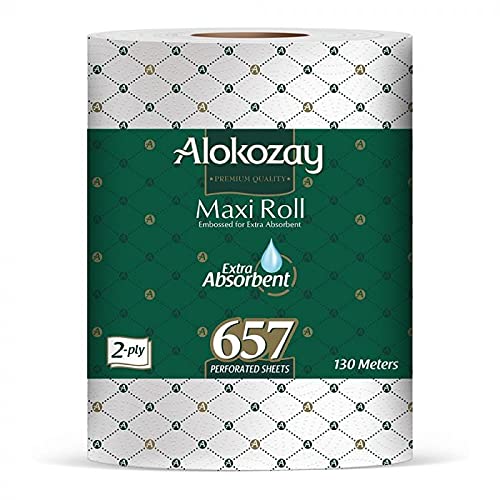 Alokozay MAXI ROLL - 657 SHEETS x 2PLY